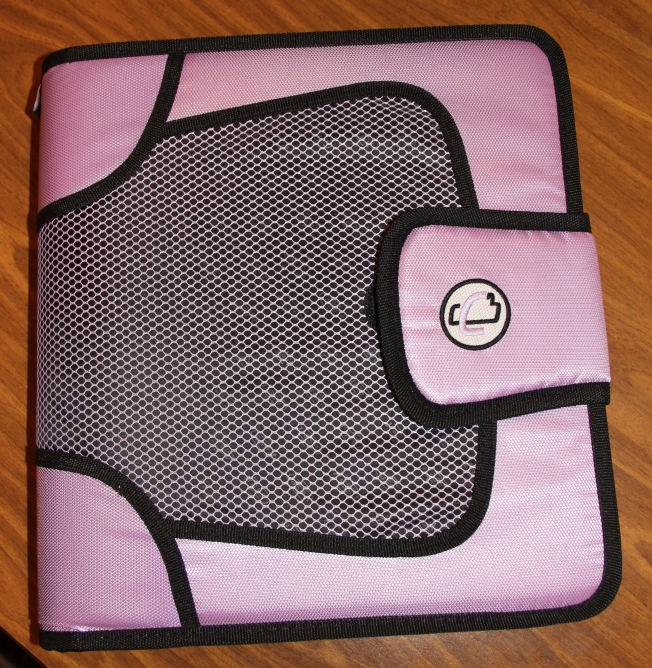 Case-It 3-ring fabric binder